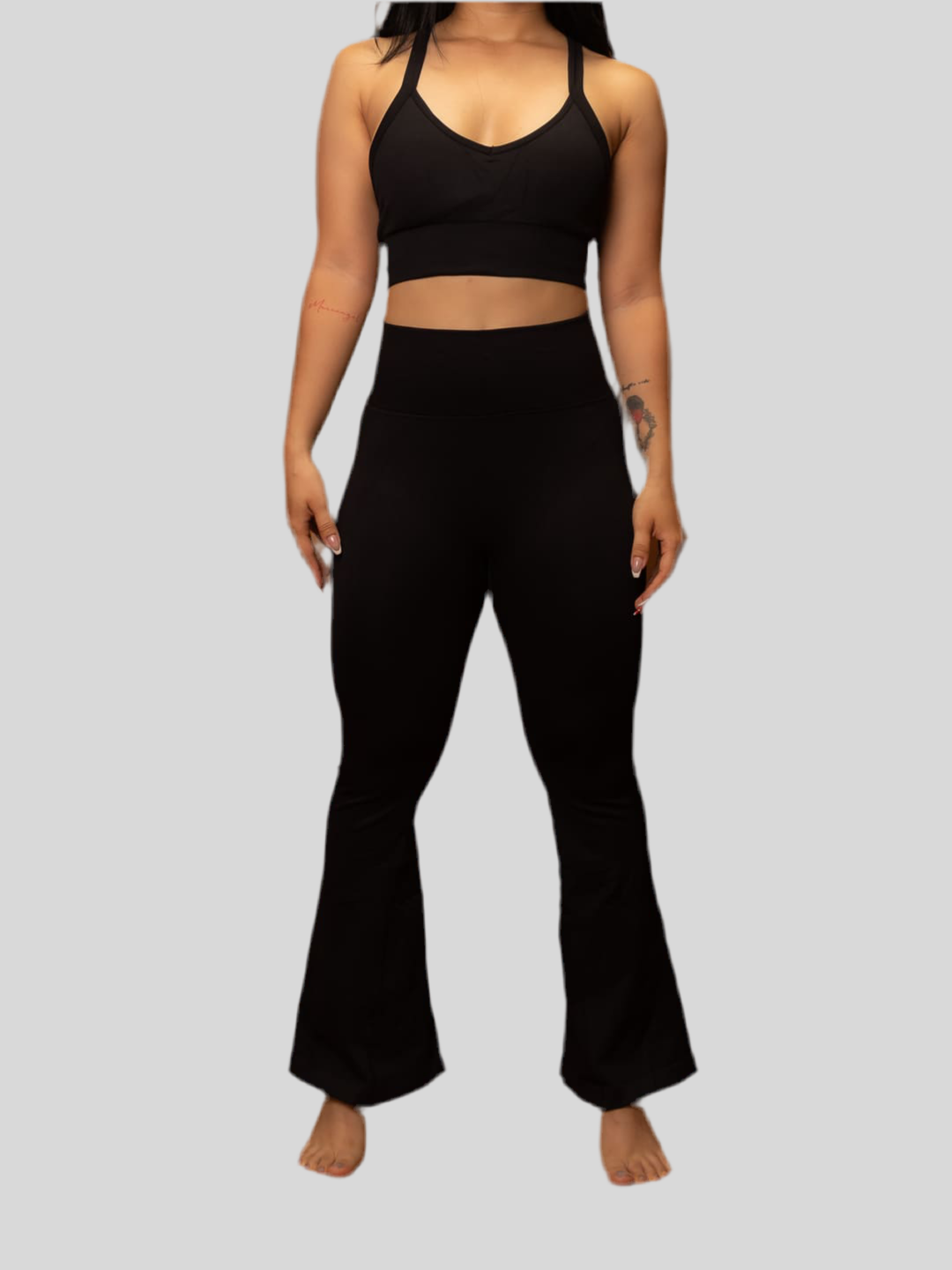 Leggings Sin Push Up Coquette wide leg