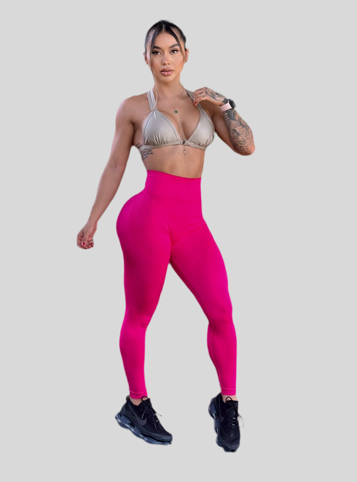 Leggings Push Up Fucsia sport