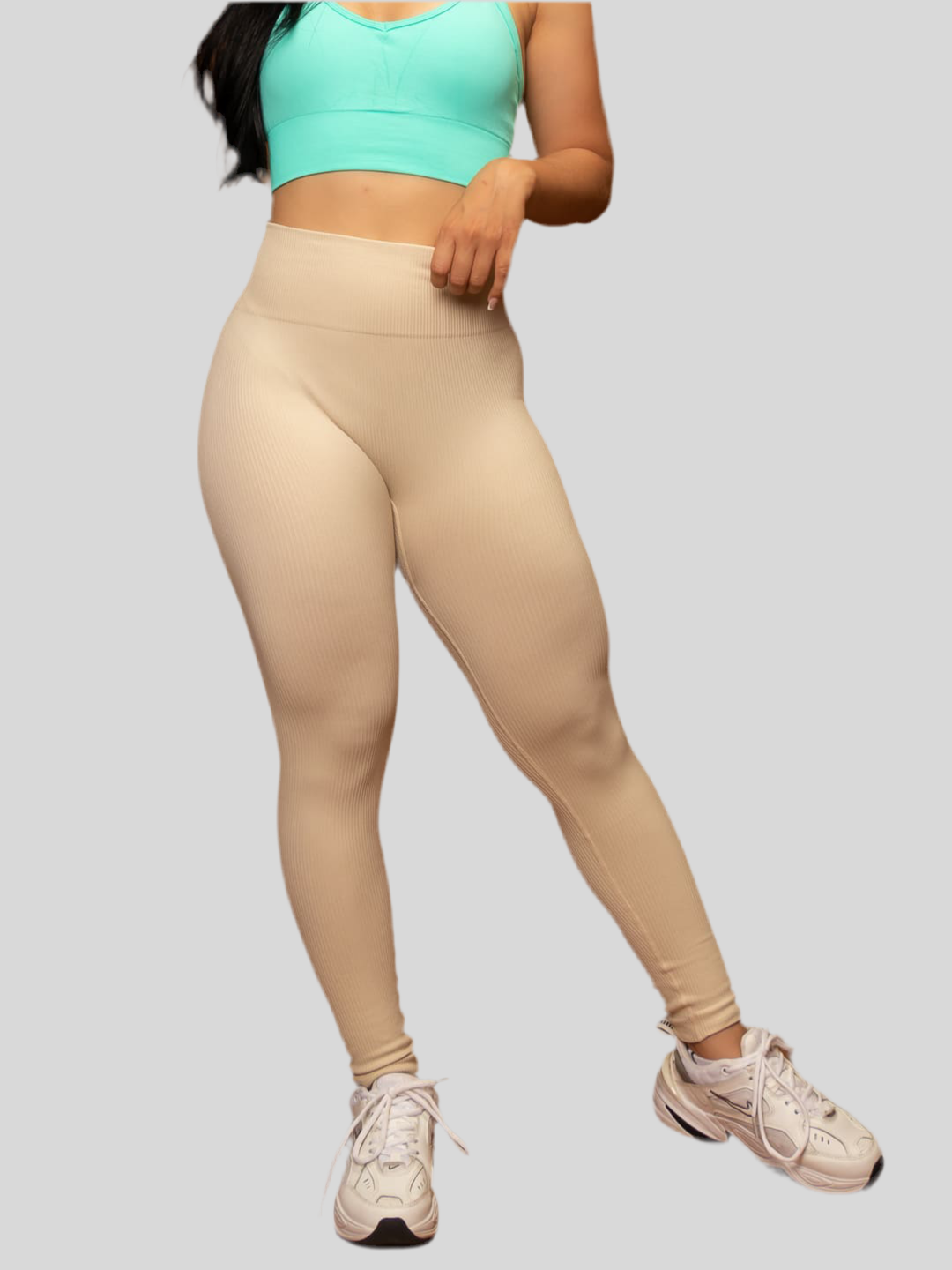 Leggings Sin Push Up Curaba straw